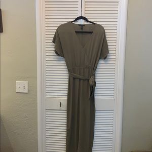 Olive Green Jumpsuit